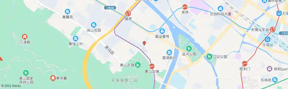无锡惠通桥_公交站地图_无锡公交_妙搜公交查询2025