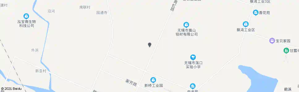 无锡青虹路(会通路)_公交站地图_无锡公交_妙搜公交查询2025