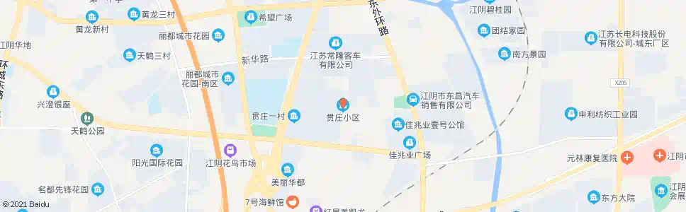 无锡贯庄小区_公交站地图_无锡公交_妙搜公交查询2025