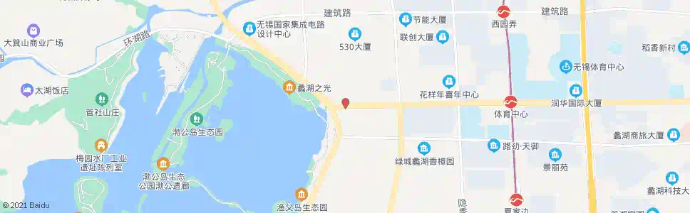 无锡环湖路_公交站地图_无锡公交_妙搜公交查询2025