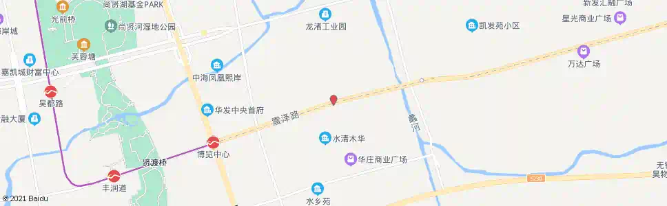 无锡瑞景道停车场_公交站地图_无锡公交_妙搜公交查询2025