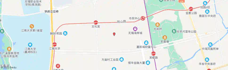无锡方庙路(信成道)_公交站地图_无锡公交_妙搜公交查询2025