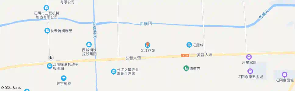 无锡金江小区_公交站地图_无锡公交_妙搜公交查询2025