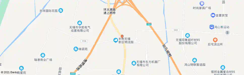 无锡经一路(振发路)_公交站地图_无锡公交_妙搜公交查询2025