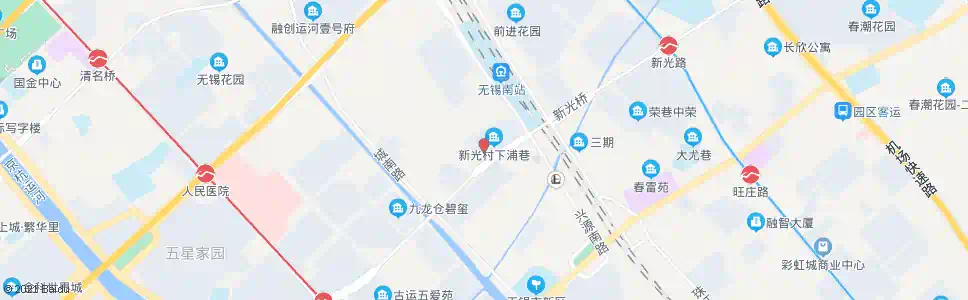 无锡新光小学_公交站地图_无锡公交_妙搜公交查询2025