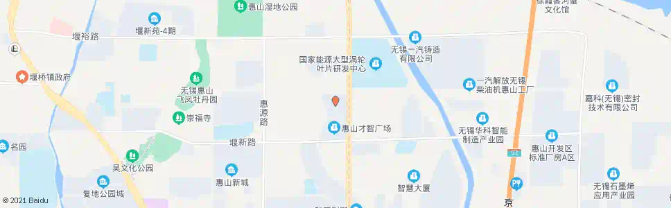 无锡惠山生命园_公交站地图_无锡公交_妙搜公交查询2025