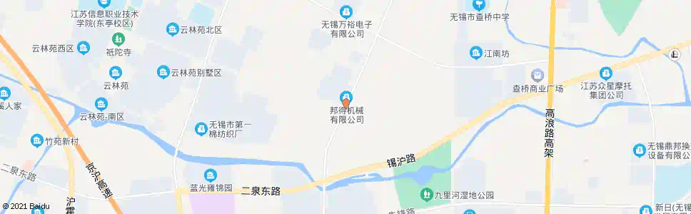 无锡锡沪路(兴业大道)_公交站地图_无锡公交_妙搜公交查询2025