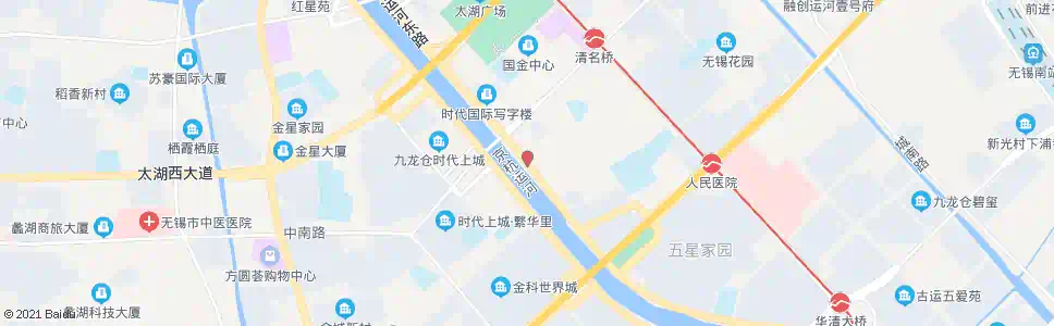 无锡清名路(运河东路)_公交站地图_无锡公交_妙搜公交查询2025