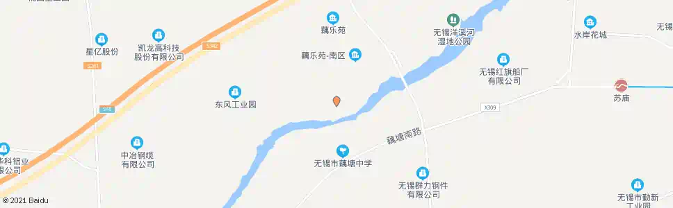 无锡丽星温泉_公交站地图_无锡公交_妙搜公交查询2025