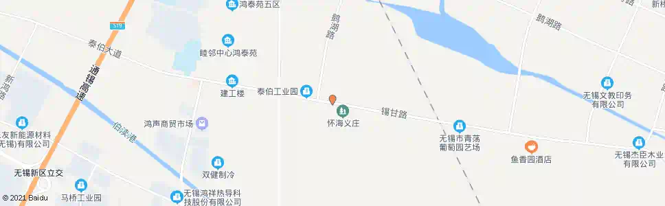 无锡七坊桥_公交站地图_无锡公交_妙搜公交查询2025