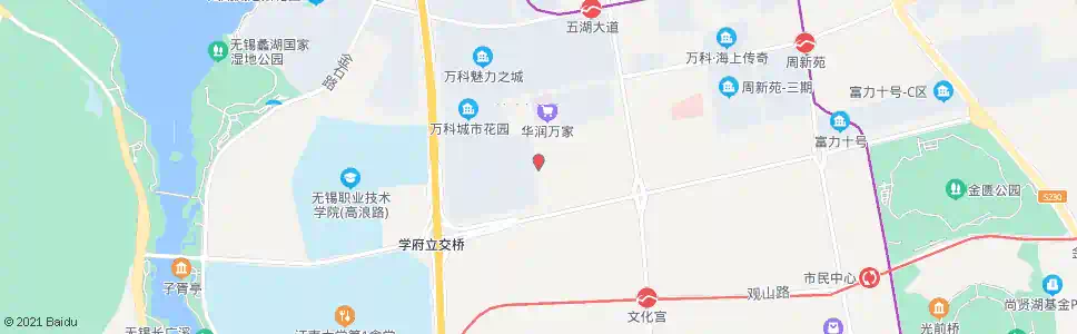 无锡高浪路(万顺道)_公交站地图_无锡公交_妙搜公交查询2025