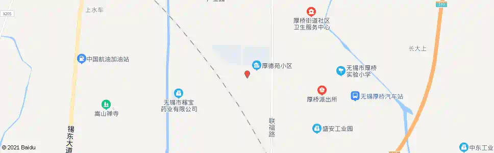 无锡厚桥敬老院_公交站地图_无锡公交_妙搜公交查询2025