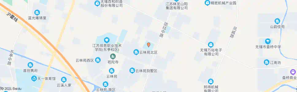 无锡仓下中学南路(春江路)_公交站地图_无锡公交_妙搜公交查询2025