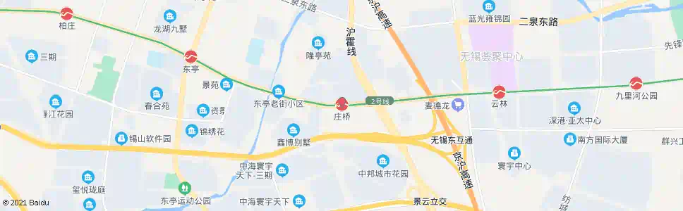 无锡庄桥路_公交站地图_无锡公交_妙搜公交查询2025