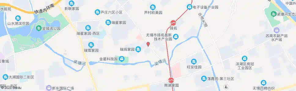 无锡南湖大道(梁东路)_公交站地图_无锡公交_妙搜公交查询2025