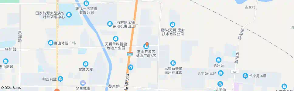 无锡标准厂房_公交站地图_无锡公交_妙搜公交查询2025