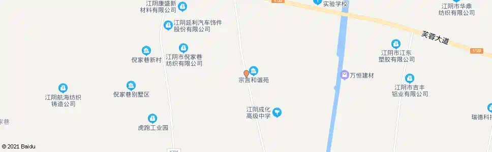 无锡宗言和谐苑_公交站地图_无锡公交_妙搜公交查询2025
