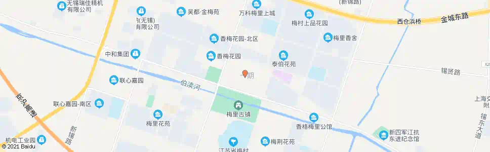 无锡泰伯花苑_公交站地图_无锡公交_妙搜公交查询2025