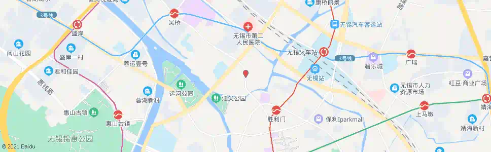 无锡莲蓉桥_公交站地图_无锡公交_妙搜公交查询2025