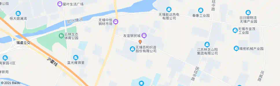 无锡合心路(春晖路)_公交站地图_无锡公交_妙搜公交查询2025