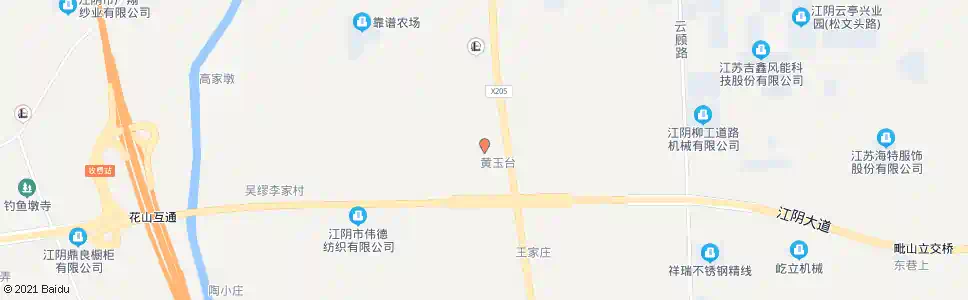 无锡黄玉台_公交站地图_无锡公交_妙搜公交查询2025