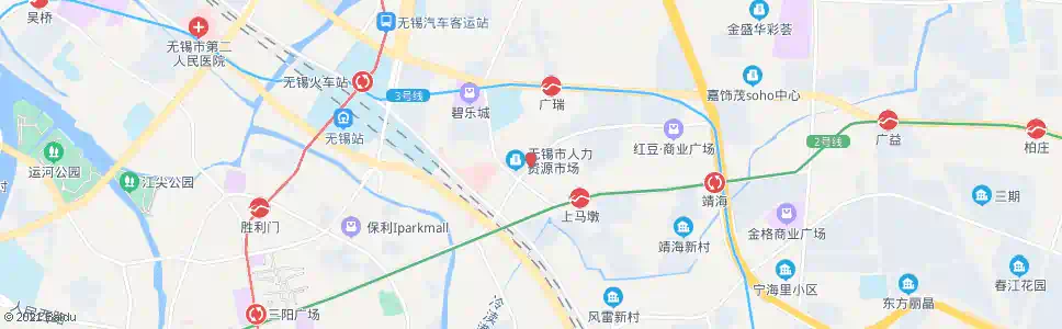 无锡广瑞路(人民东路)_公交站地图_无锡公交_妙搜公交查询2025
