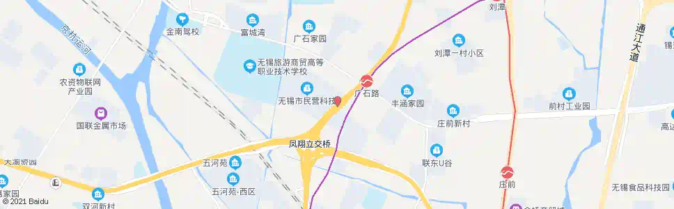 无锡凤翔分公司_公交站地图_无锡公交_妙搜公交查询2025