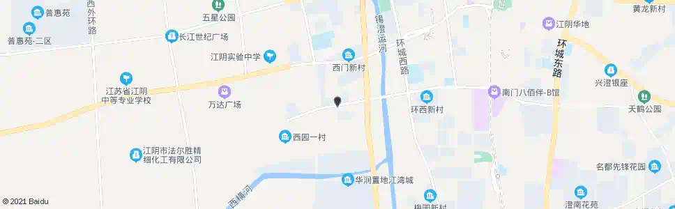 无锡教师二村_公交站地图_无锡公交_妙搜公交查询2025