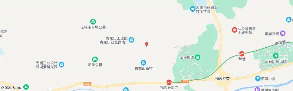 无锡青龙山社区_公交站地图_无锡公交_妙搜公交查询2025