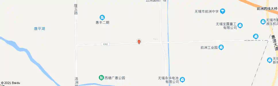无锡前洲交管所_公交站地图_无锡公交_妙搜公交查询2025