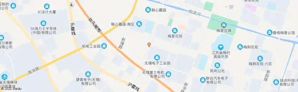 无锡新洲路(锡梅路)_公交站地图_无锡公交_妙搜公交查询2025