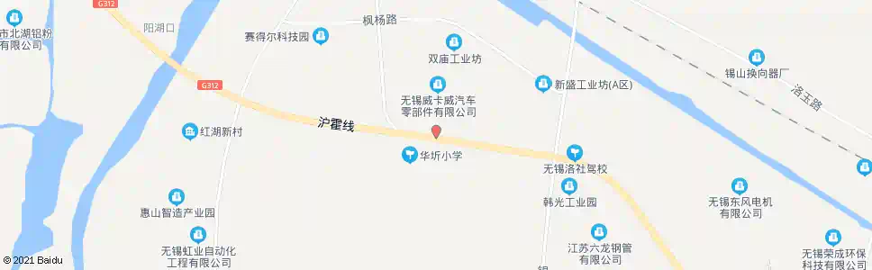 无锡丽新路(312国道)_公交站地图_无锡公交_妙搜公交查询2025