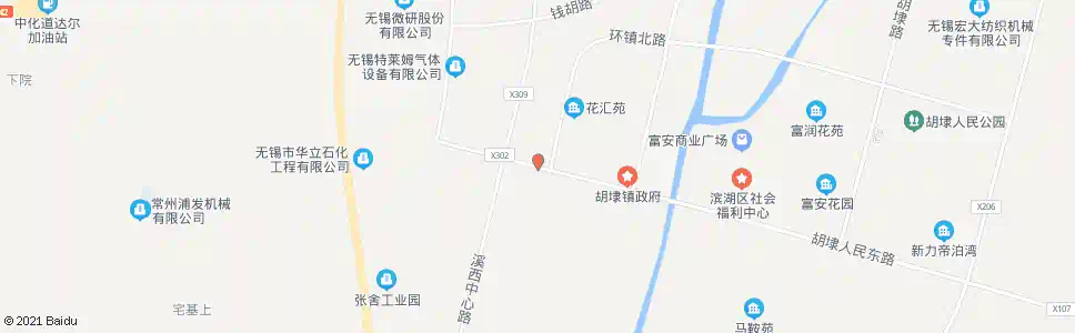 无锡沪宜路(胡埭人民路)_公交站地图_无锡公交_妙搜公交查询2025
