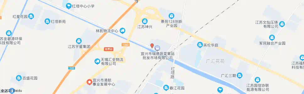 无锡蔬菜批发市场_公交站地图_无锡公交_妙搜公交查询2025