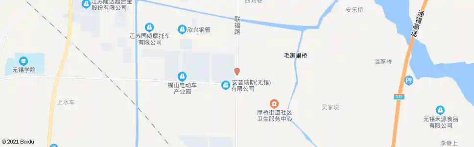 无锡联福路(聚智创富中心)_公交站地图_无锡公交_妙搜公交查询2025