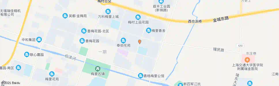 无锡泰伯花园三区_公交站地图_无锡公交_妙搜公交查询2025