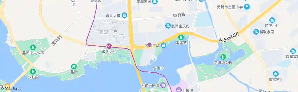无锡经贸路(金城路)_公交站地图_无锡公交_妙搜公交查询2025