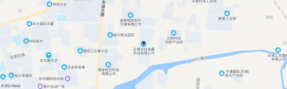无锡欣冠金属_公交站地图_无锡公交_妙搜公交查询2025