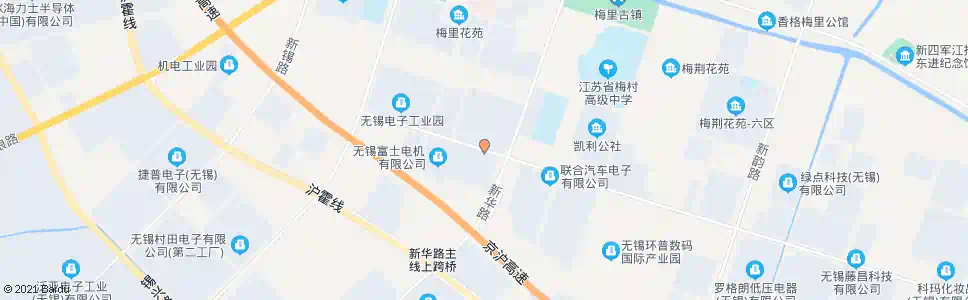 无锡新华路(锡梅路)_公交站地图_无锡公交_妙搜公交查询2025