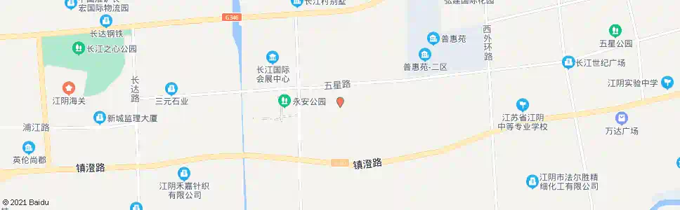 无锡江阴三院_公交站地图_无锡公交_妙搜公交查询2025