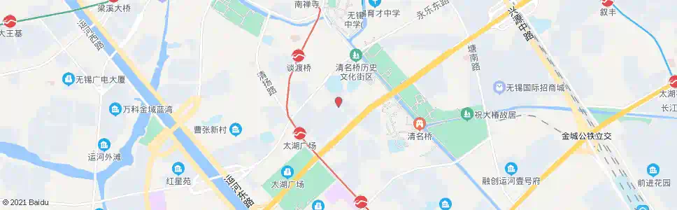 无锡扬名新村(通扬路)_公交站地图_无锡公交_妙搜公交查询2025