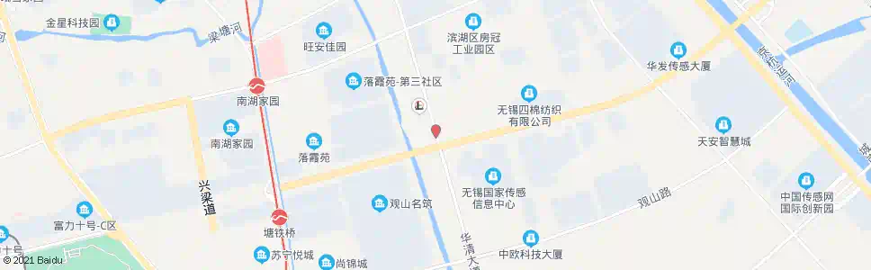 无锡高浪路(华清大道)_公交站地图_无锡公交_妙搜公交查询2025