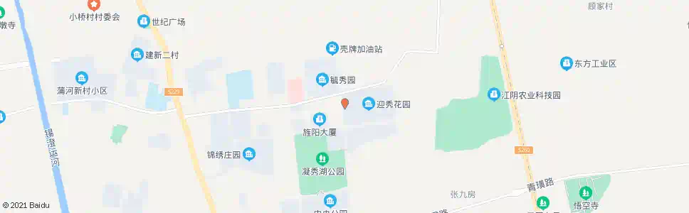 无锡迎秀花园西门_公交站地图_无锡公交_妙搜公交查询2025