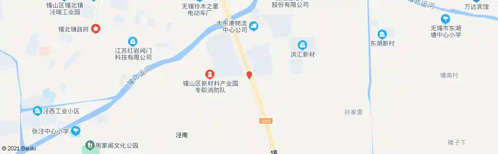无锡锡港南路(锡东大道)_公交站地图_无锡公交_妙搜公交查询2025
