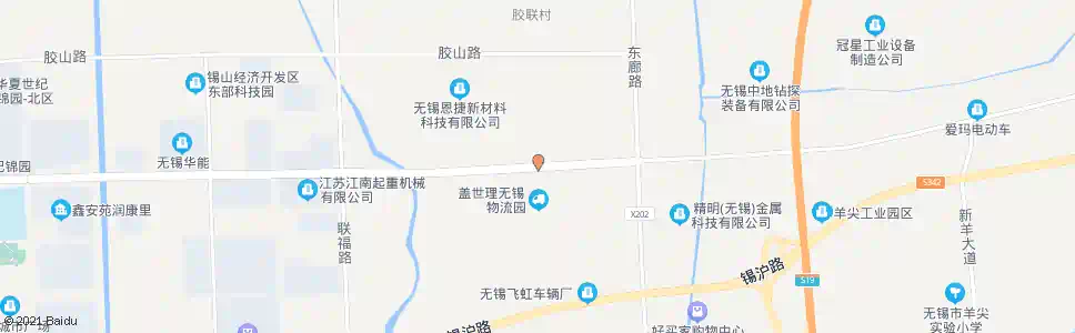 无锡联广路(胶阳路)_公交站地图_无锡公交_妙搜公交查询2025