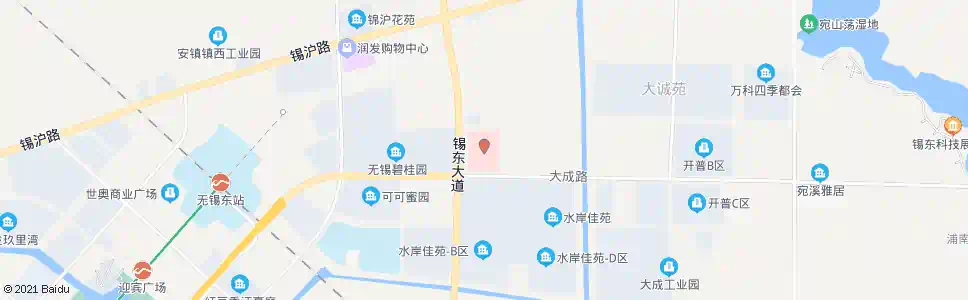 无锡锡山医院_公交站地图_无锡公交_妙搜公交查询2025