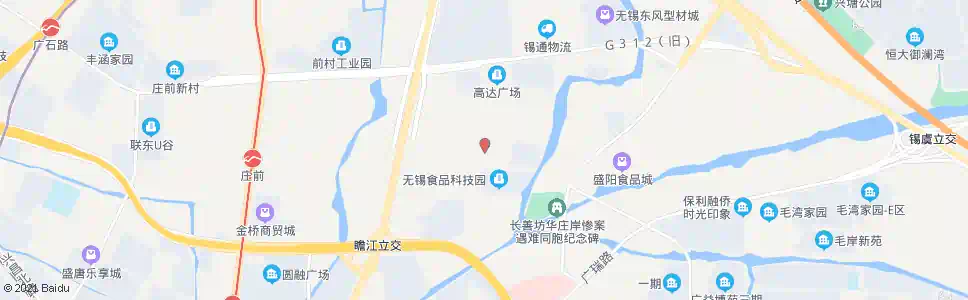 无锡食品城_公交站地图_无锡公交_妙搜公交查询2025