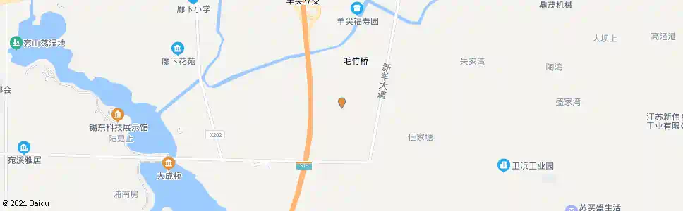 无锡李家塘_公交站地图_无锡公交_妙搜公交查询2025
