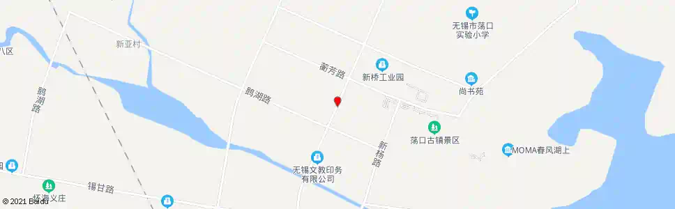 无锡鹅湖路(青虹路)_公交站地图_无锡公交_妙搜公交查询2025