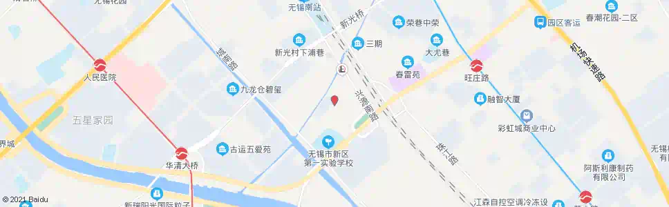 无锡新光嘉园东区_公交站地图_无锡公交_妙搜公交查询2025